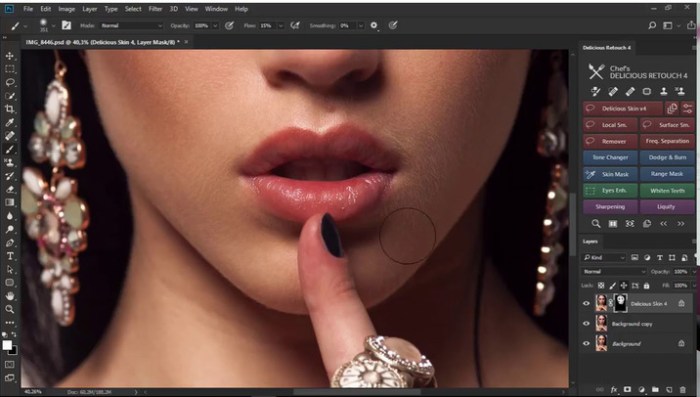 Delicious Retouch Panel v4.1.3 for Photoshop macOS Free Download