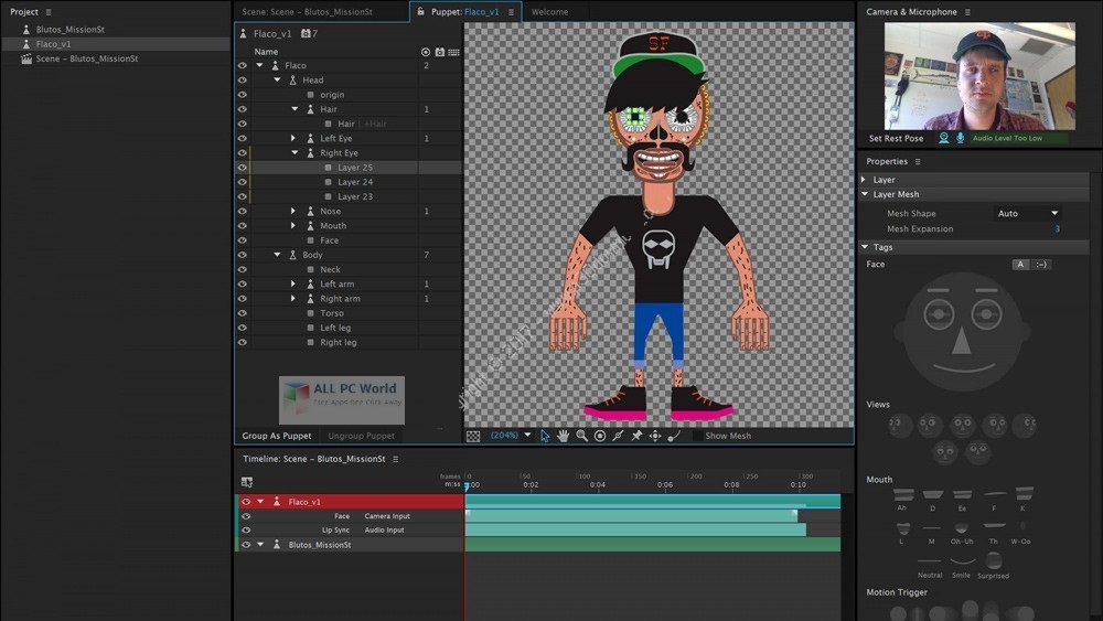 Adobe Character Animator CC 2020 v3.1 Download