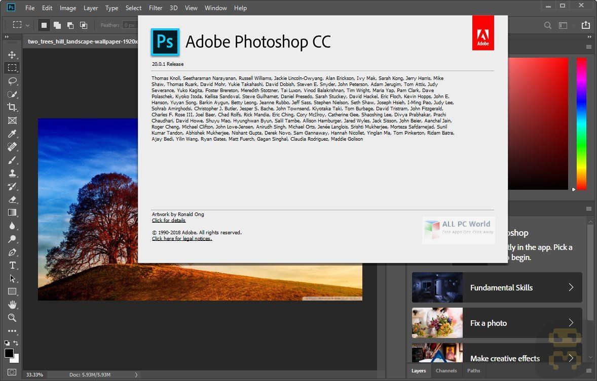 Adobe Photoshop CC 2020 v21.0.1
