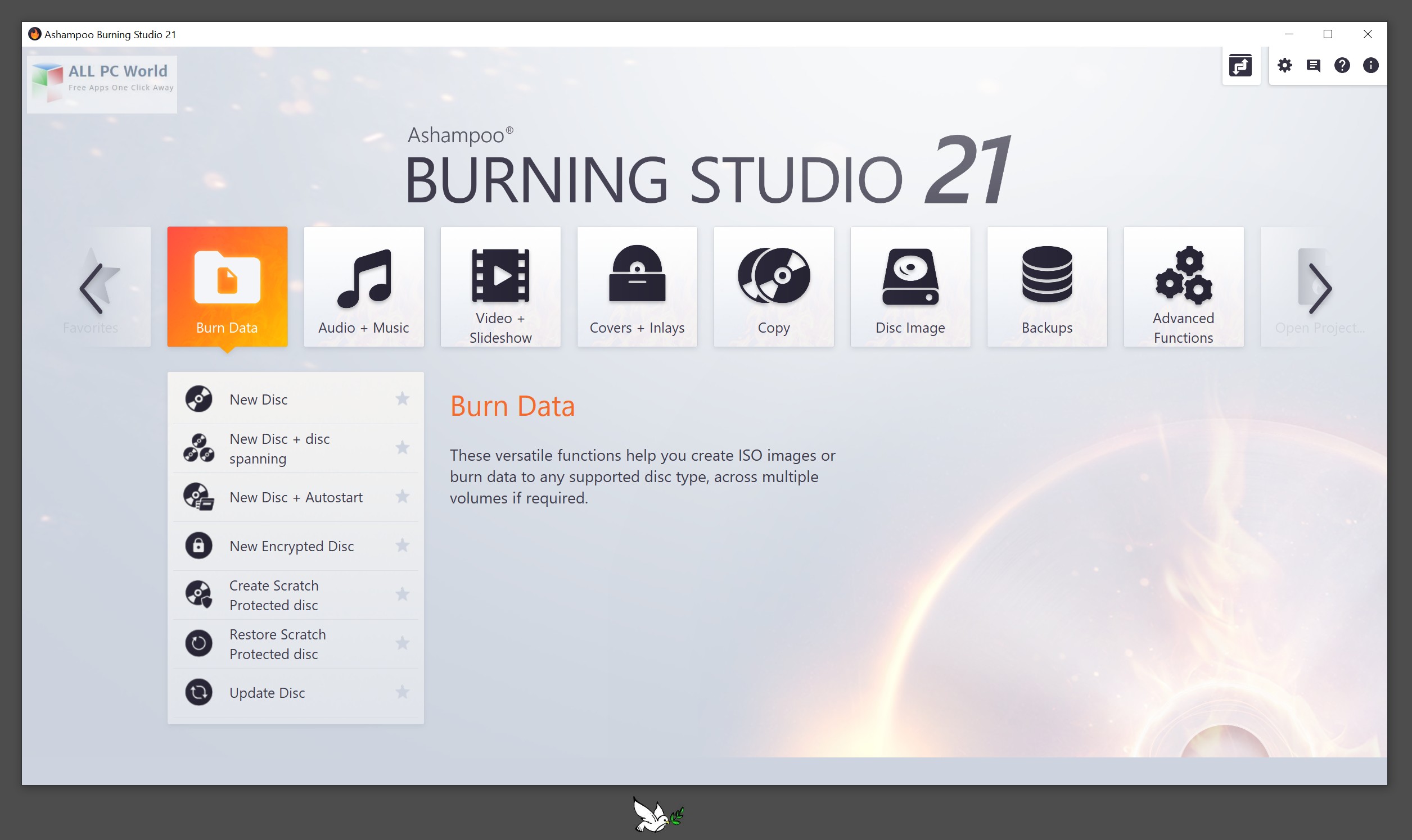 Ashampoo Burning Studio 21.0