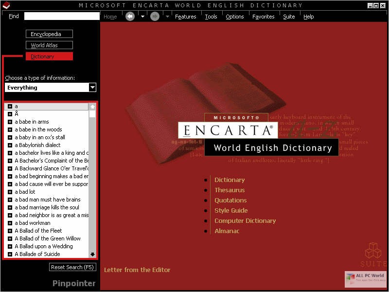 Encarta Dictionary