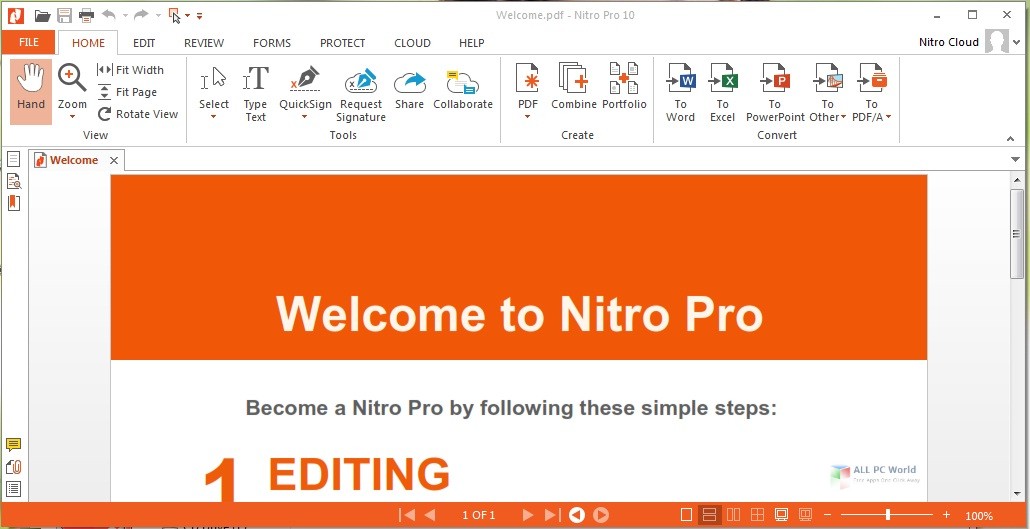 Nitro Pro Enterprise 13.8 Download