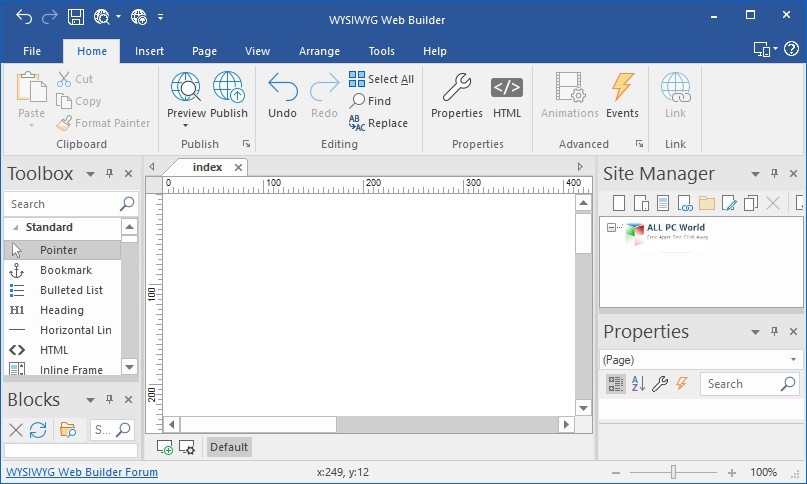 WYSIWYG Web Builder 15.2 Download