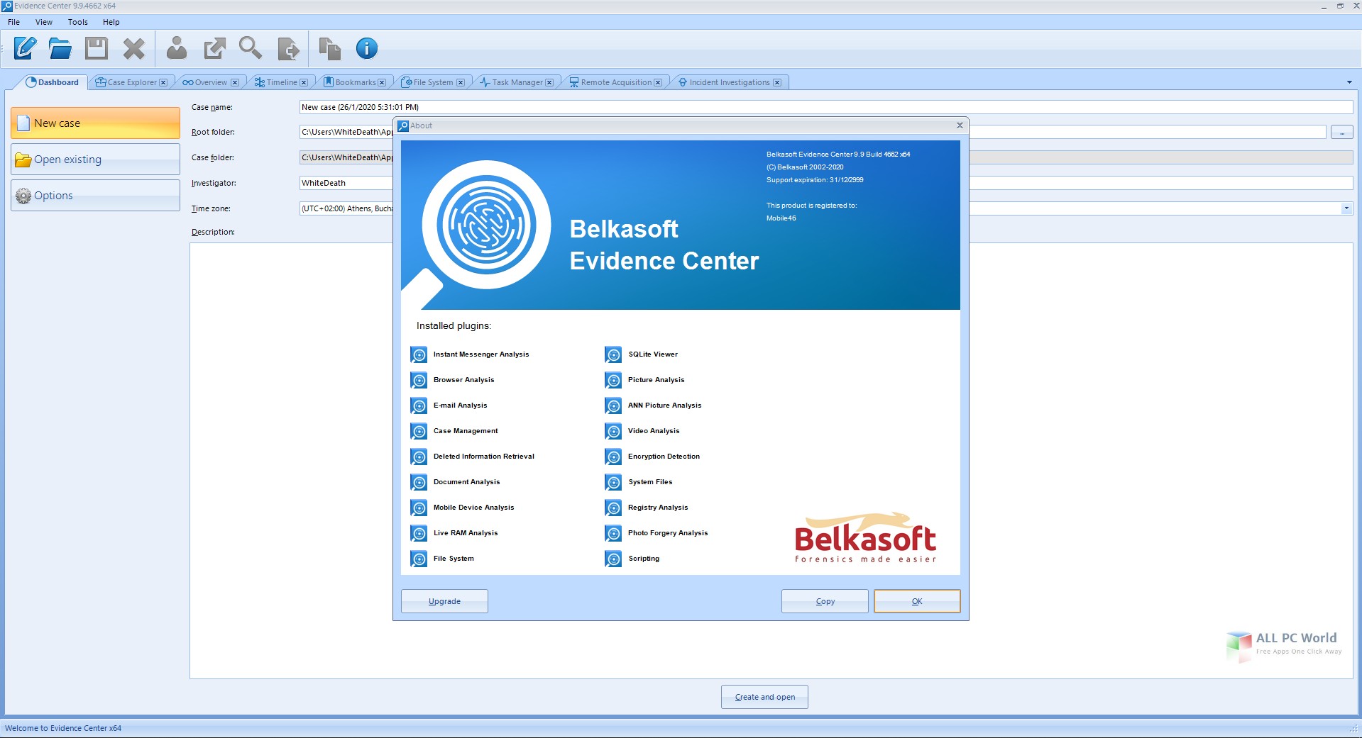 Belkasoft Evidence Center 2020 v9.9