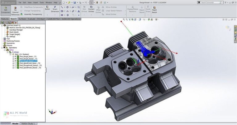SolidCAM for SolidWorks 2023 SP0 for mac download