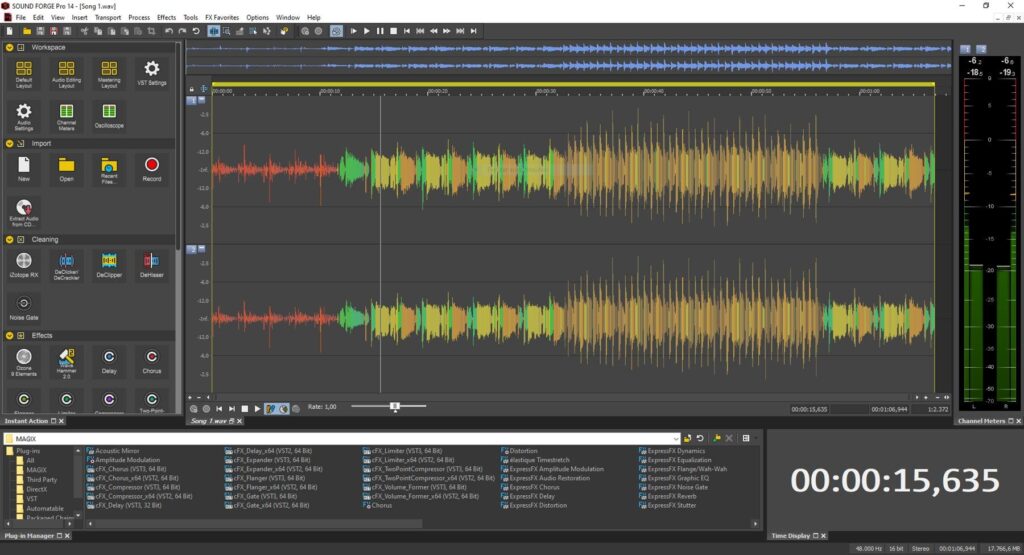 MAGIX SOUND FORGE Pro Free Download