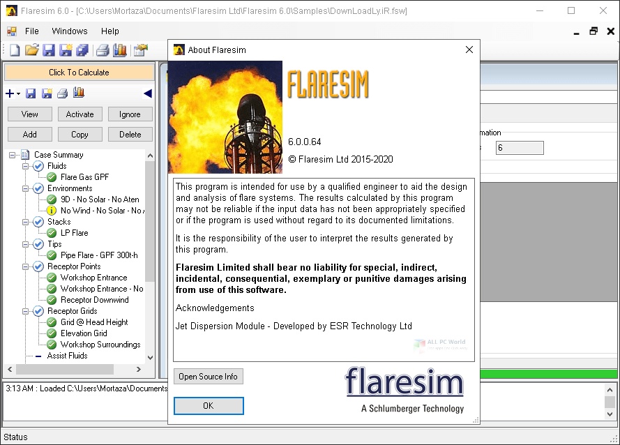 Schlumberger Flaresim 2022 Free Download