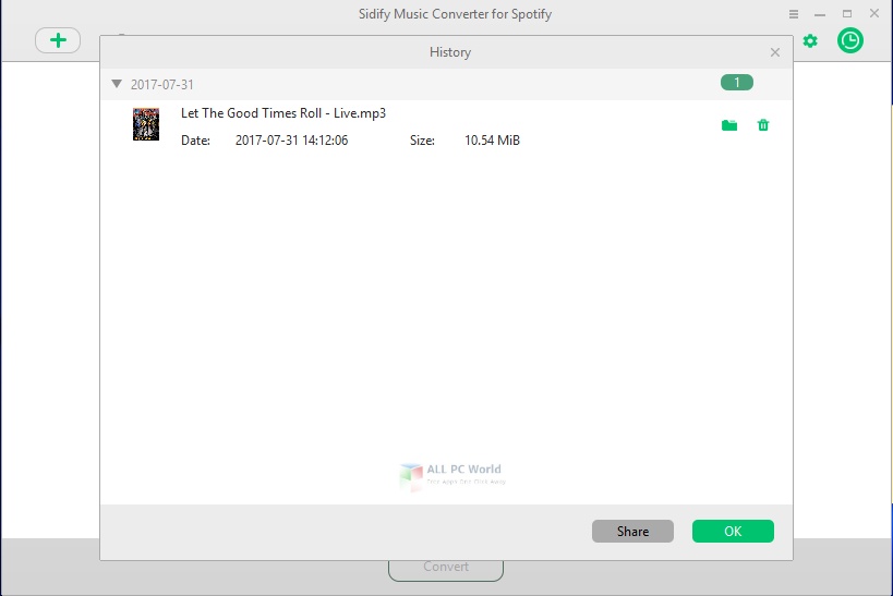 Sidify Music Converter 1.4 Download