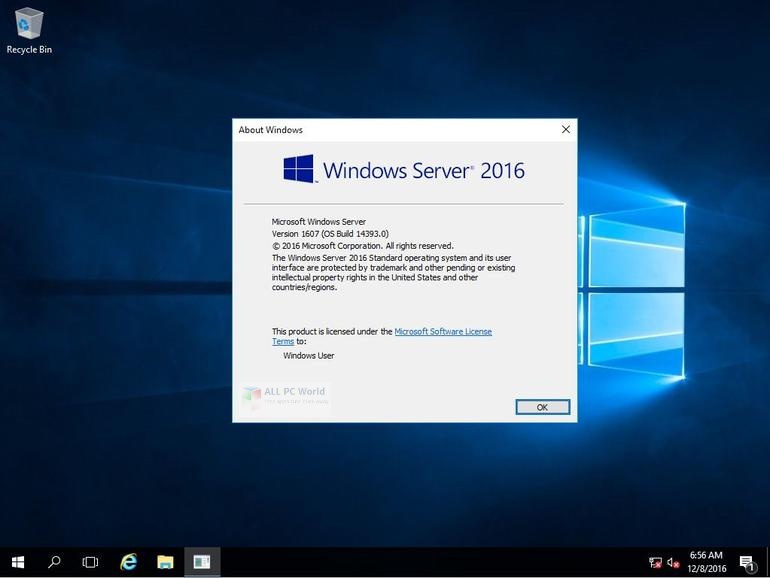 Windows Server 2016 X64 Standard ESD en-US MARCH 2020 Download