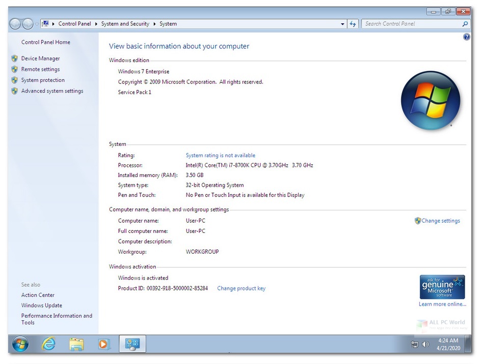 Windows 7 SP1 AIO OEM ESD APRIL 2020 Download