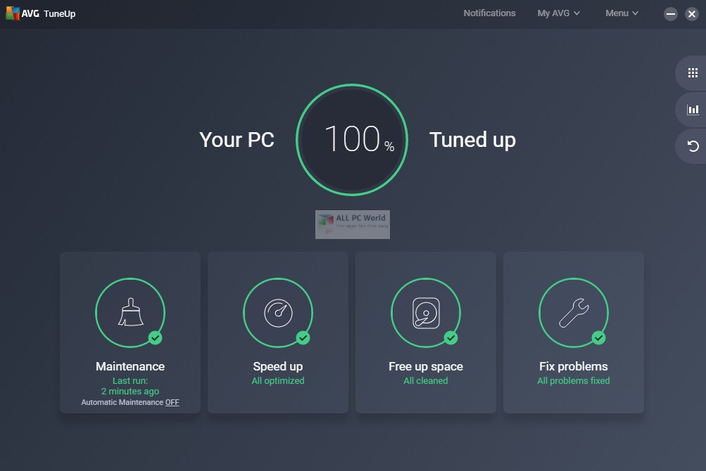AVG PC TuneUp 19.1 Free Download