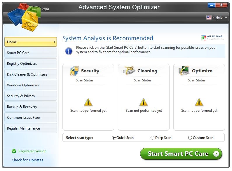 Advanced System Optimizer 2020 v3.9 Download
