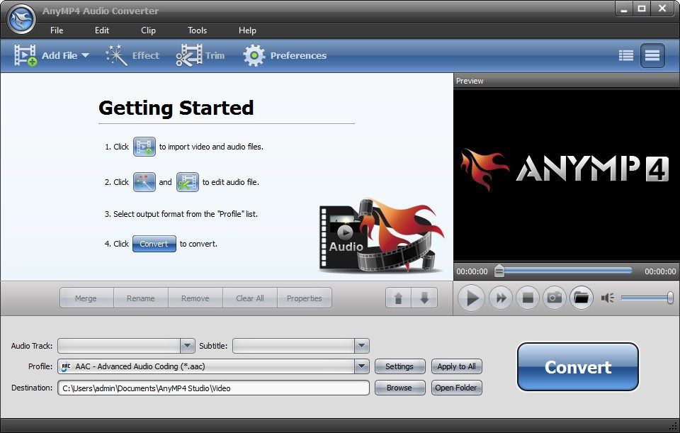 AnyMP4 Audio Converter 2020 v7.2 Free Download