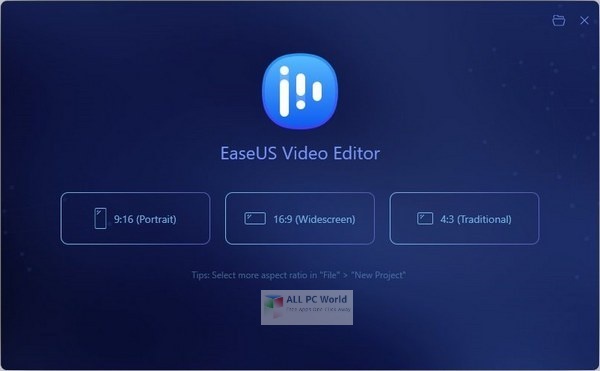 EaseUS Video Editor 1.6 Free Download