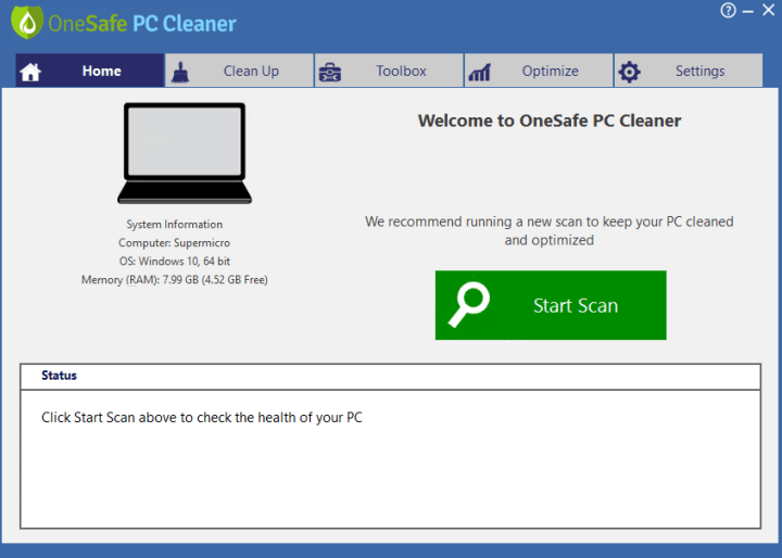 OneSafe PC Cleaner Pro 2020 v7.2 Download