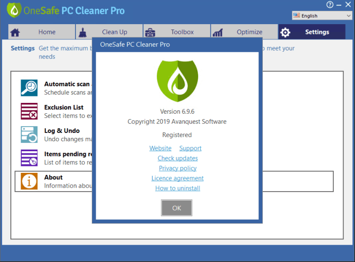 OneSafe PC Cleaner Pro 2020 v7.2 Free Download