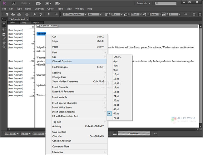 Adobe InCopy 2020 v15.1.1 Latest Version Free Download