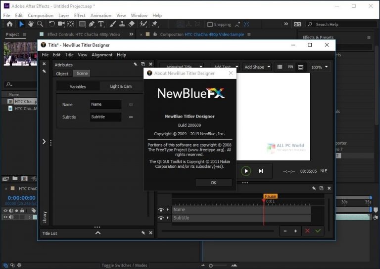 NewBlueFX Titler Pro 7 Ultimate 7.2 Direct Download Link