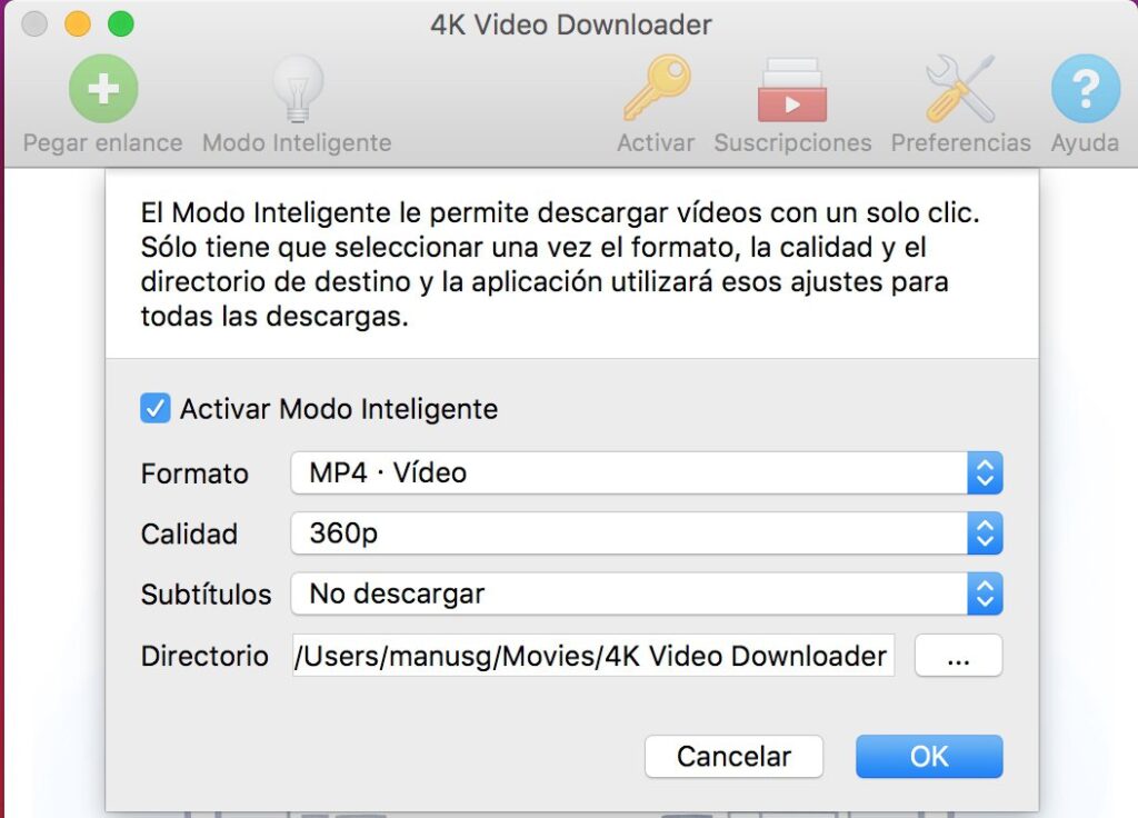 4K Video Downloader 4.18 for Mac Free Download