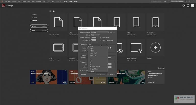 Adobe InDesign CC 2020 v15.1.2 Free Download