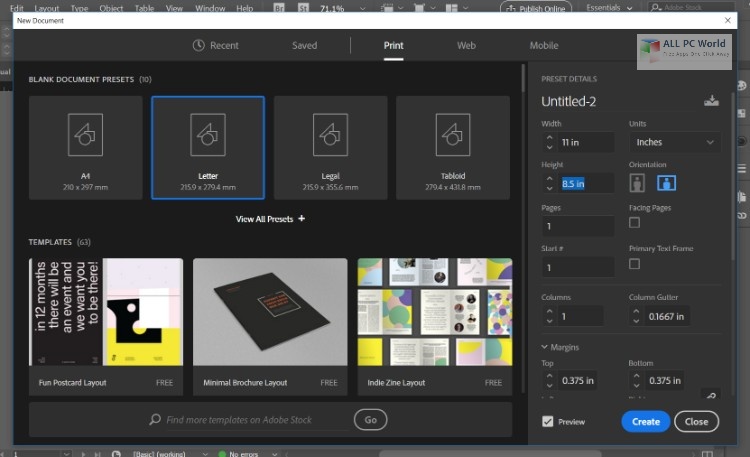 Adobe InDesign CC 2020 v15.1.2 One-Click Download