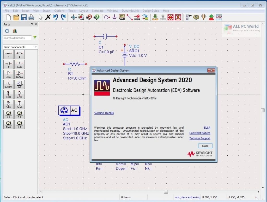 Keysight Advanced Design System (ADS) 2021 for Windows