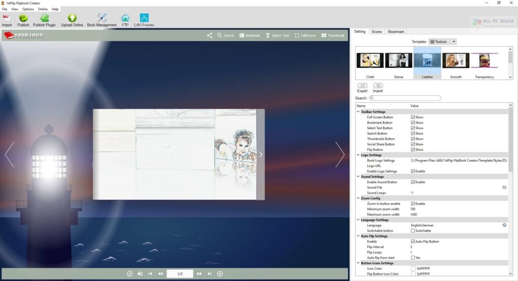 1stFlip FlipBook Creator Pro 2.7.4 Direct Download Link