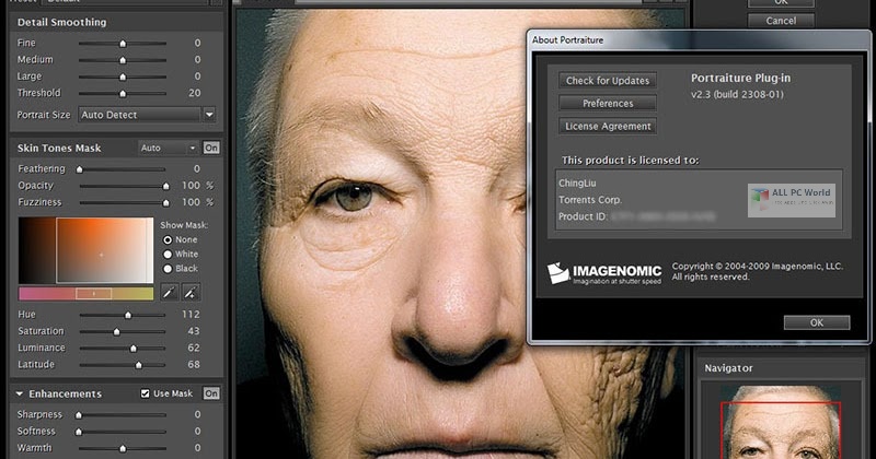 Imagenomic Portraiture 4.0.3 for Adobe Photoshop Free Download