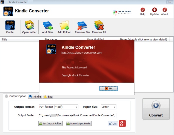 Kindle Converter 3.21 Free Download