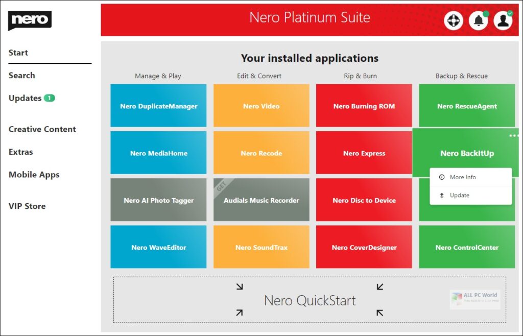 Nero Platinum Suite 2021 v23.0 Free Download