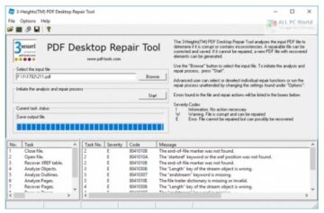 for android download 3-Heights PDF Desktop Analysis & Repair Tool 6.27.0.1