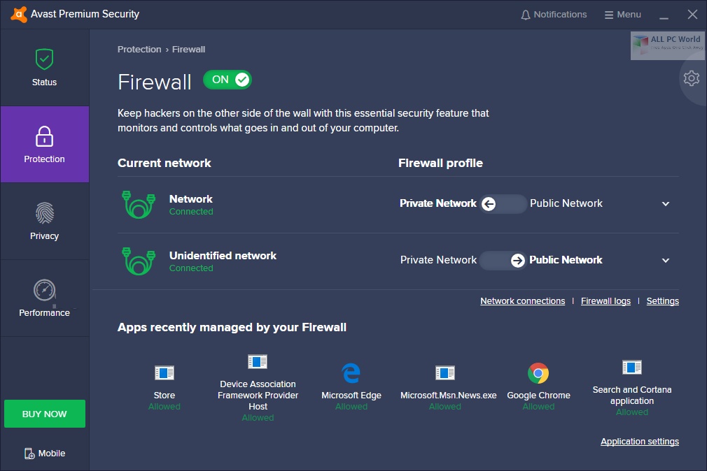 Avast Premium Security 20.10