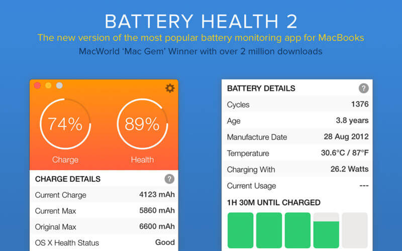 Battery Health 3 for Mac Download Free