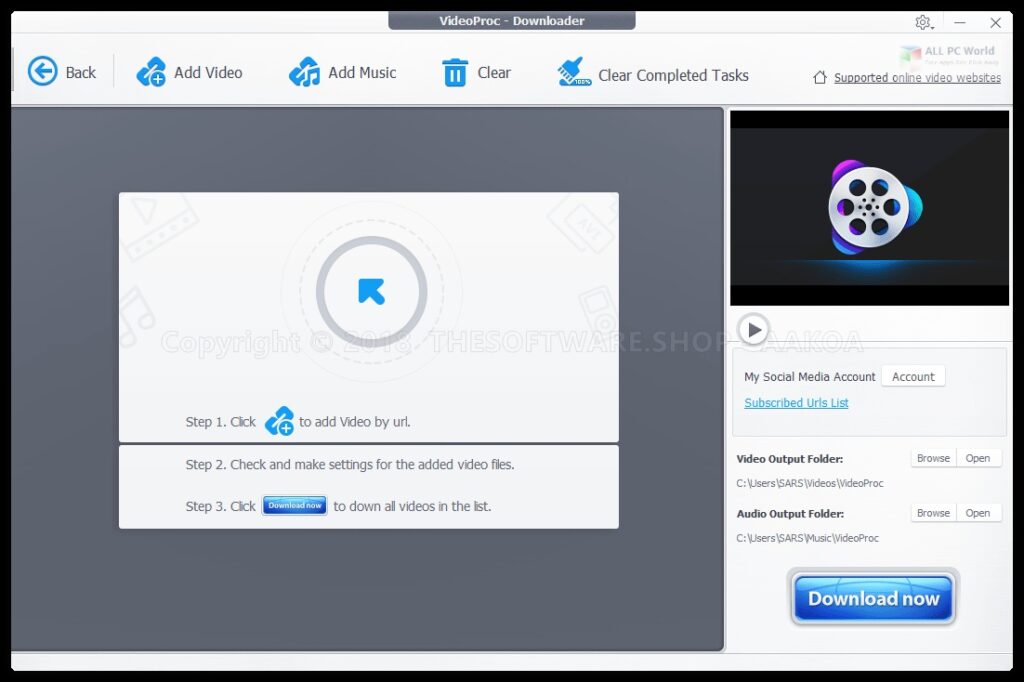 Digiarty VideoProc 4.3 for Windows