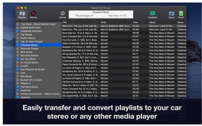 Export for iTunes 2 for Mac Full Version Free Download