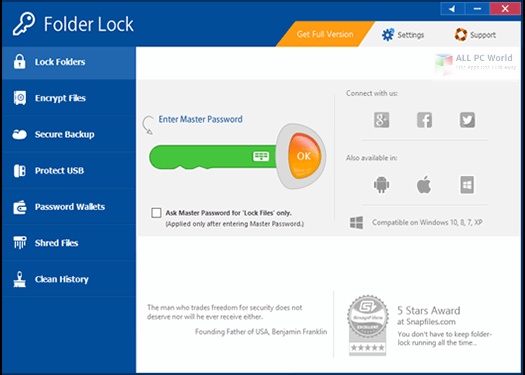Folder Lock 7.8.4 Full Version Download