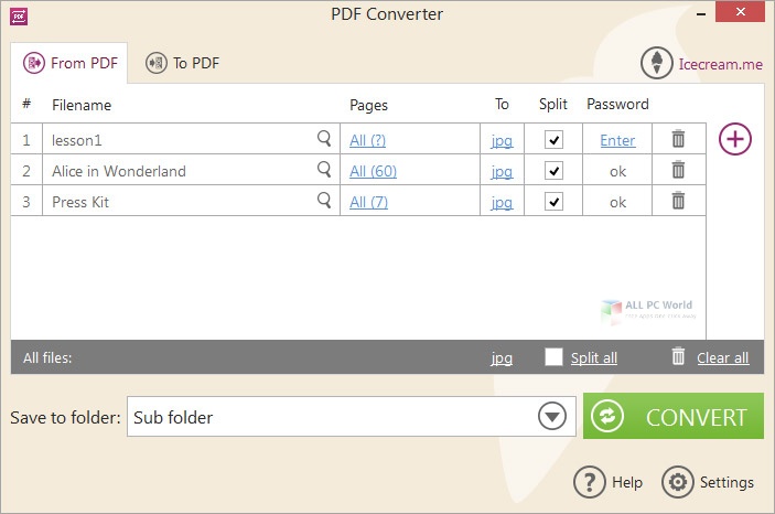 Icecream PDF Converter 2020 Direct Download Link