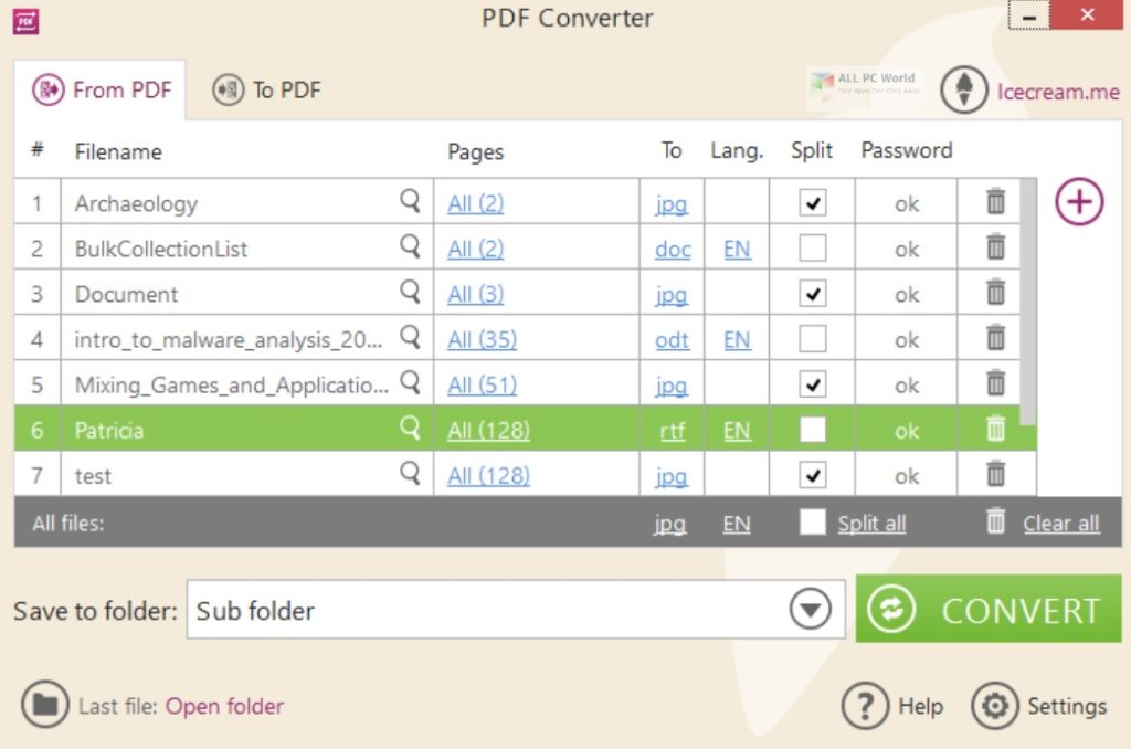 Icecream PDF Converter 2020 Free Download