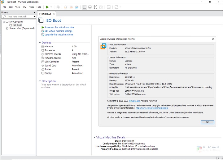 VMware Workstation Pro 16.1 Full Version Download