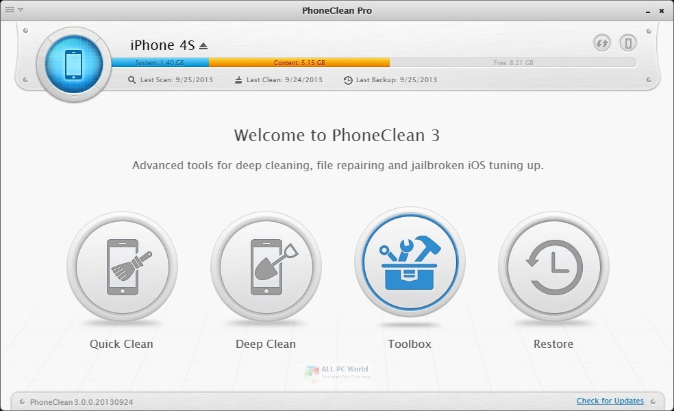 imobie PhoneClean Pro 5.6 Free Download