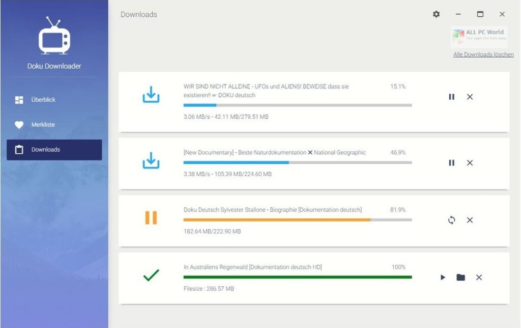 Abelssoft Doku Downloader Plus 2021 v3.1 One-Click Download