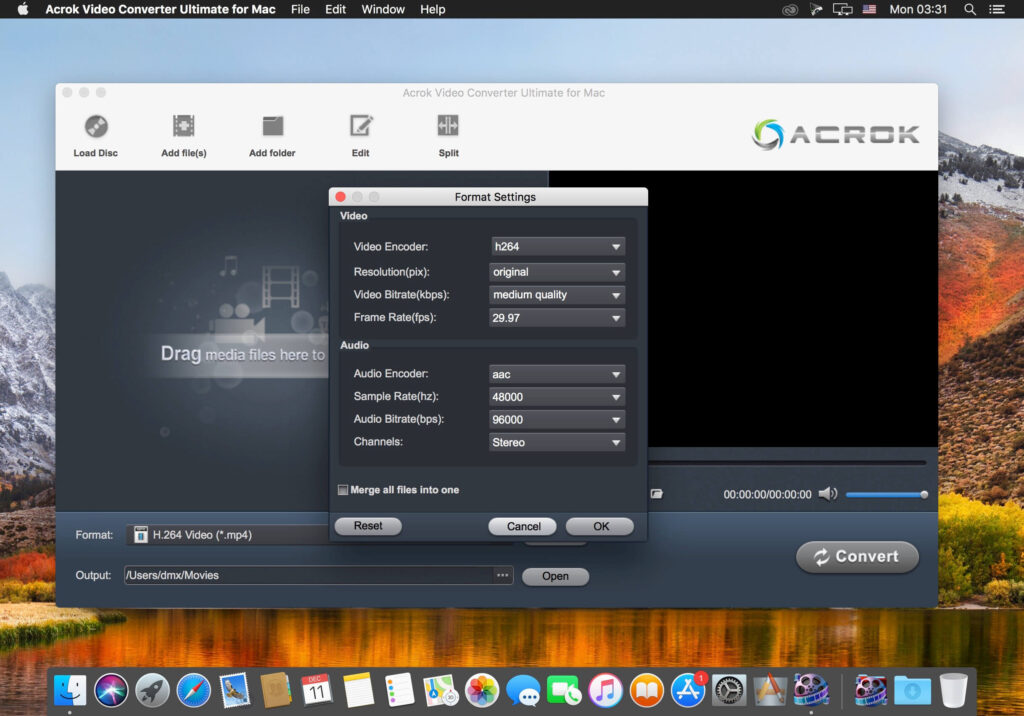 Acrok Video Converter 7 for Mac Free Download
