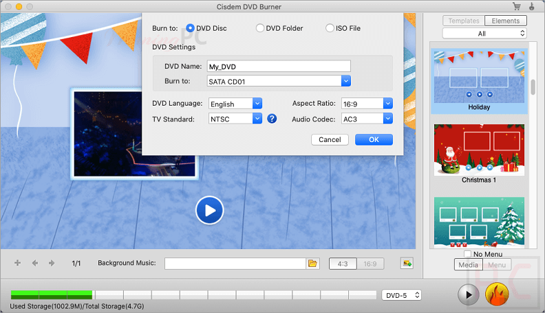 Cisdem DVDBurner 5 for Mac Full Version Free Download