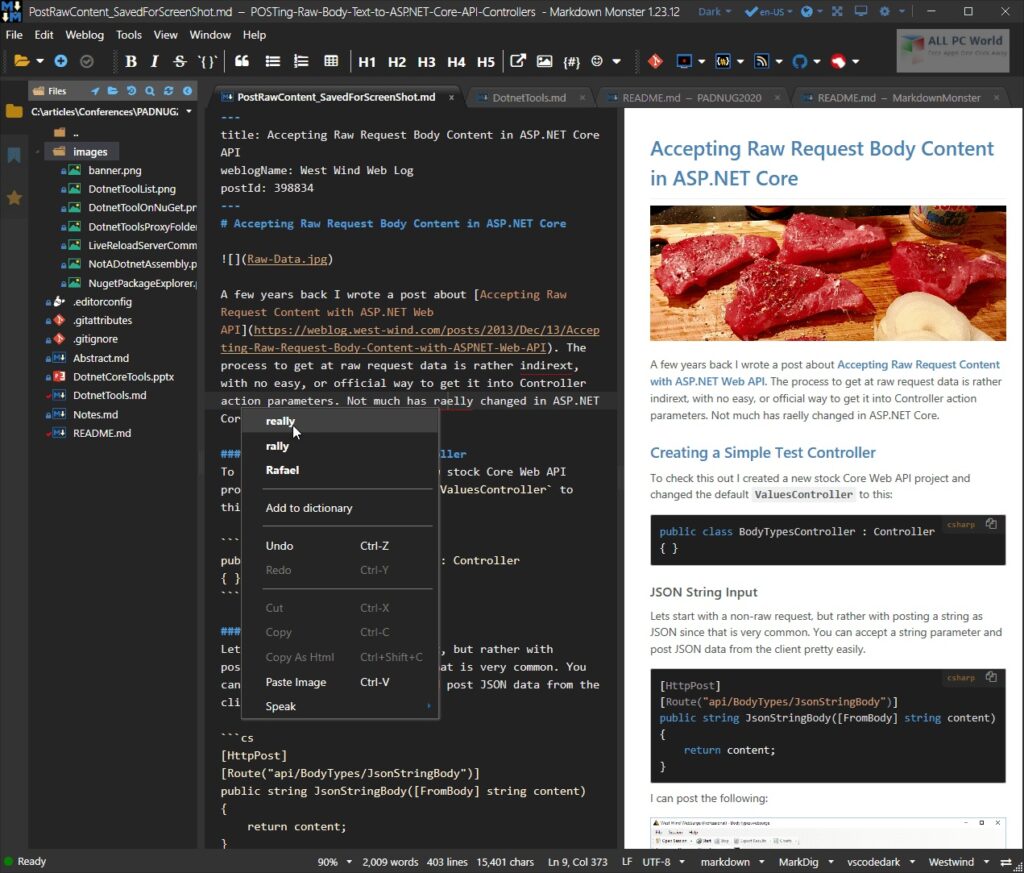 Markdown Monster 1.25.7 Free Download