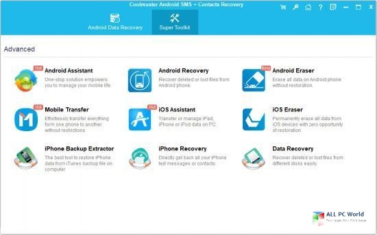 Coolmuster Android SMS + Contacts Recovery 4.5 Direct Download Link