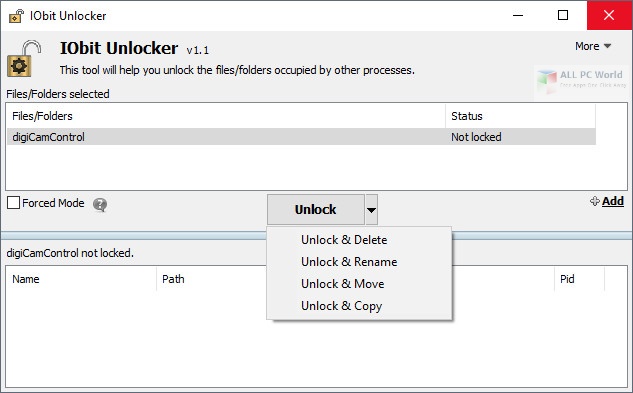 IObit Unlocker 1.2