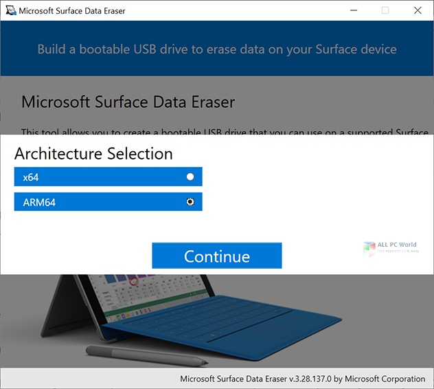 Microsoft Surface Data Eraser 3.34 Free Download