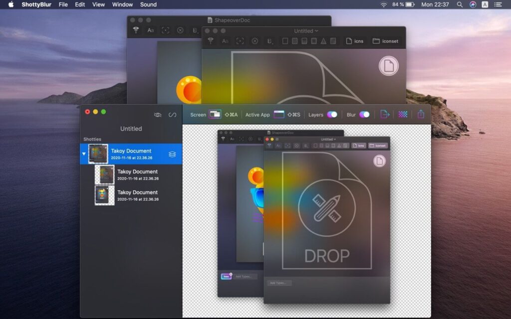 ShottyBlur for Mac DMG Setup