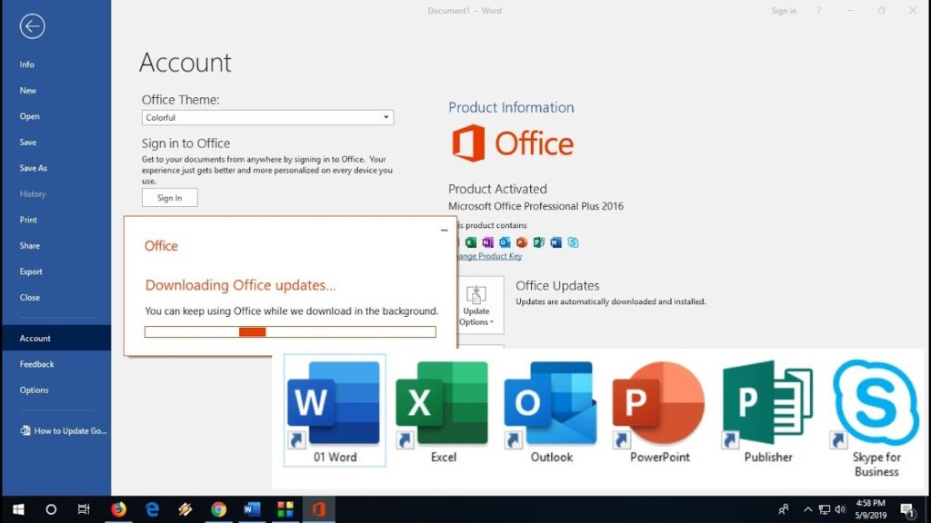 Microsoft Office 2019 Volume Channel 16.0.10370.20052 AIO JAN 2021 Free Download