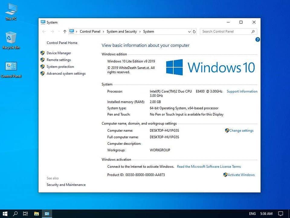 Windows 10 Pro 20H1 June 2020 Full Version Download